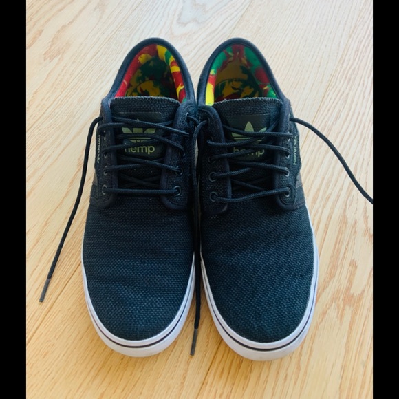 Men’s Addidas Seeley Hemp Sneakers - Picture 1 of 7